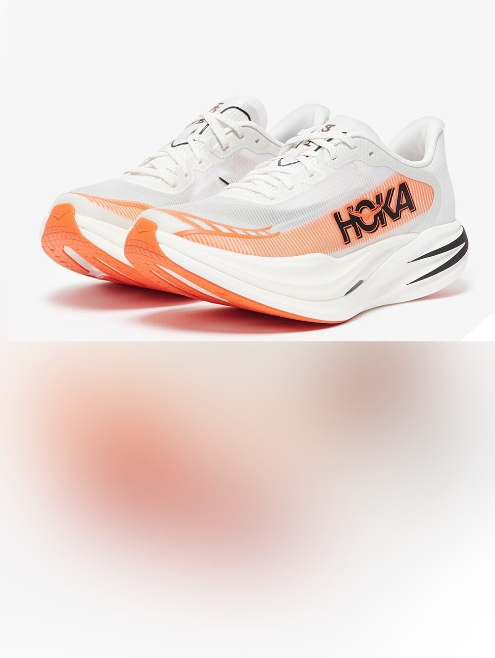Hoka One One Cielo X1 2.0 Frost Lava Women's Running Shoes Size 7.5 1162053-PLV - Picture 3 of 9